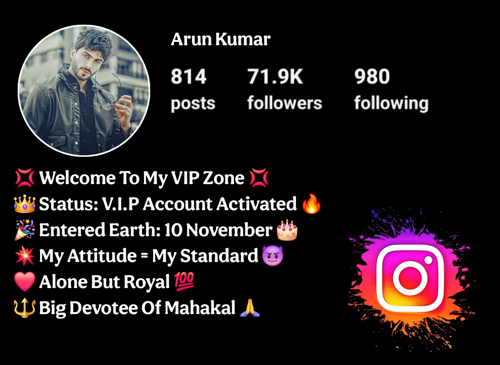 Instagram Bio For Boys