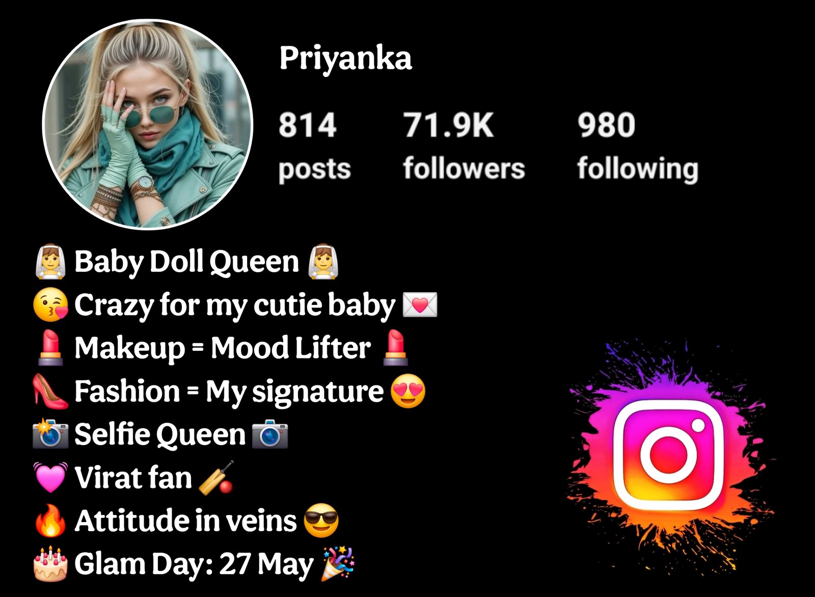Instagram Bio For Girls