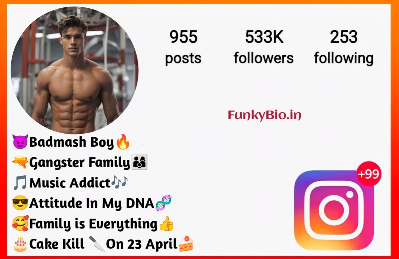 Gangster Bio For Instagram