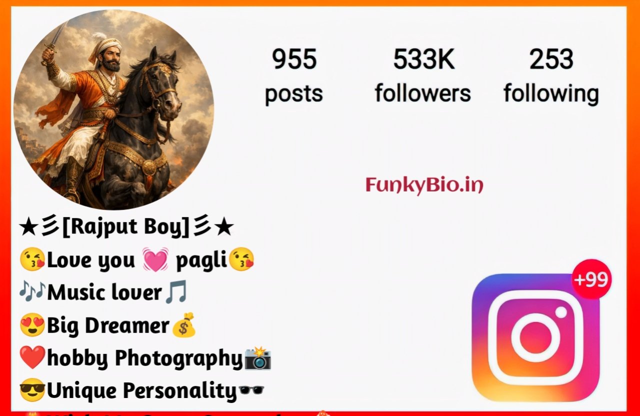 Rajput Bio For Instagram
